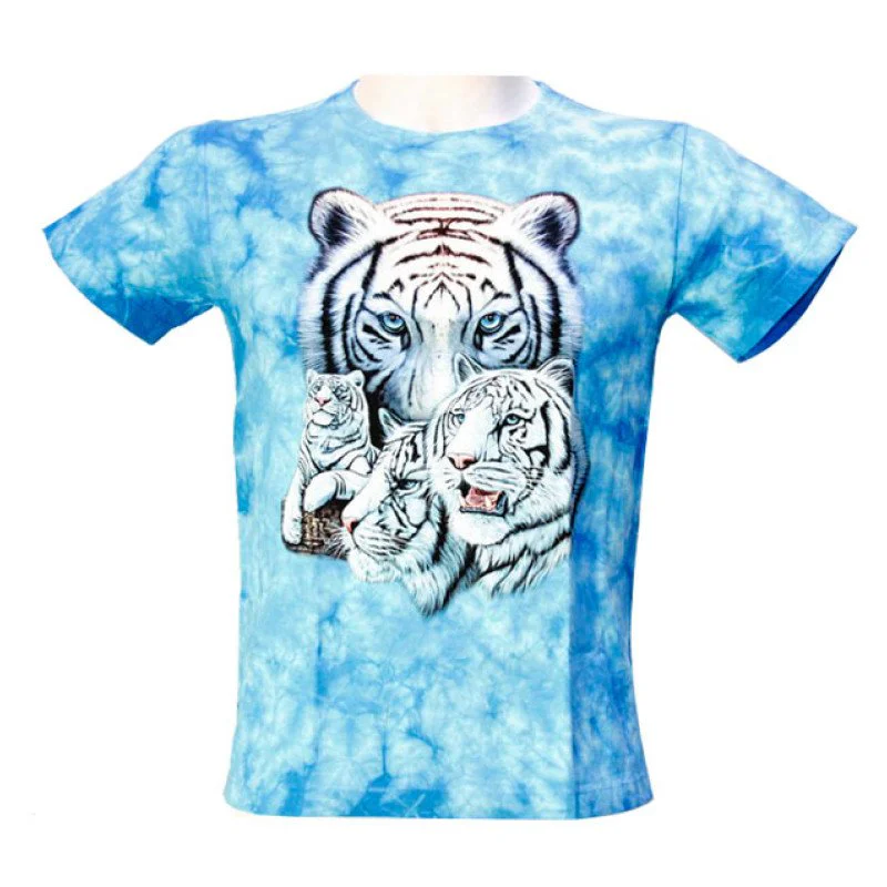 Maglietta bambino Tigre Tie-dye