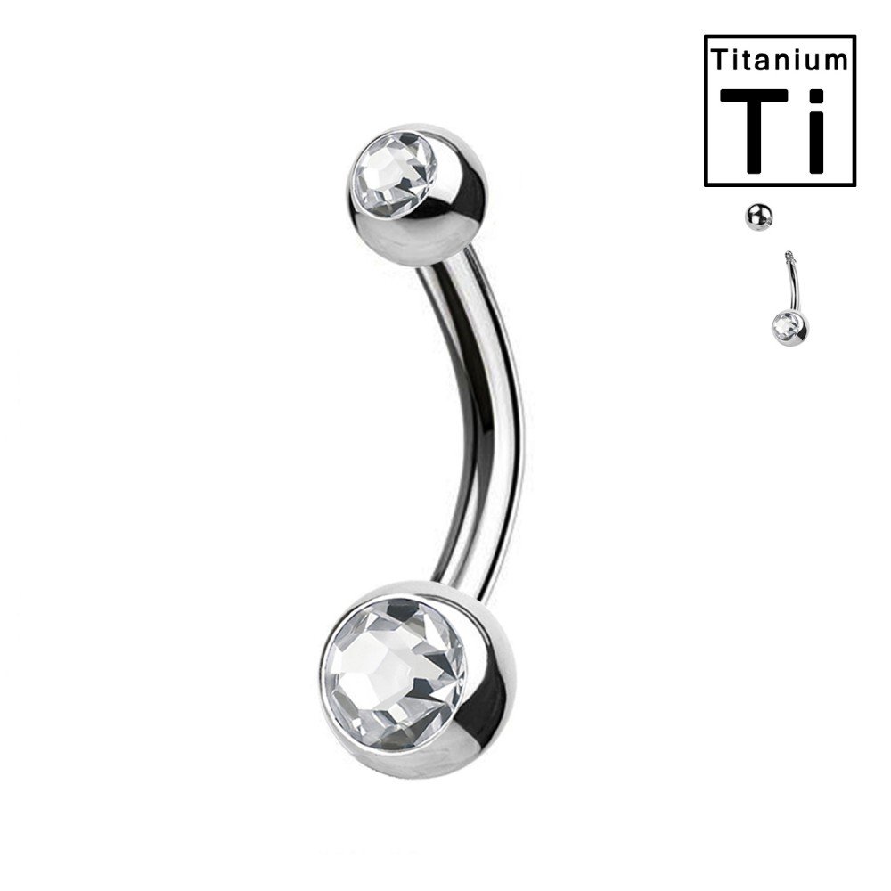 Piercing a Cerchio Basic con chiusura a pallina