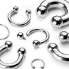 Circular Barbell EXTRA GRANDE con Filettatura Interna
